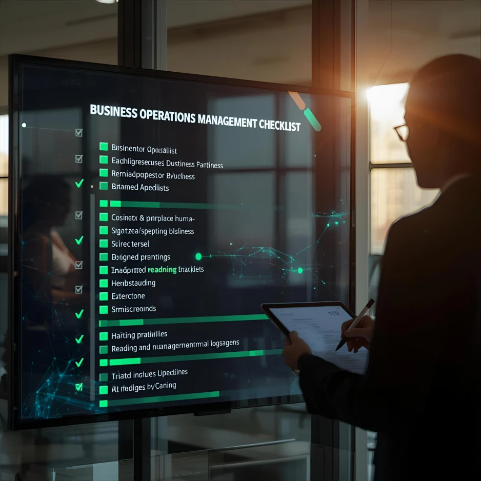 Ultimate Business operations Management Checklist