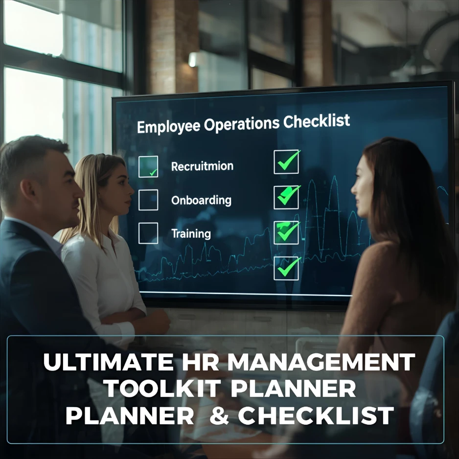 Ultimate HR Management Toolkit Planner & Checklist