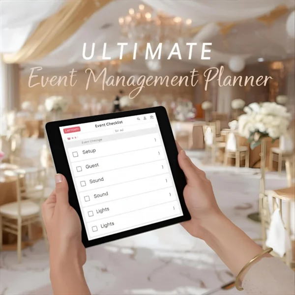 Ultimate Event Management Planner