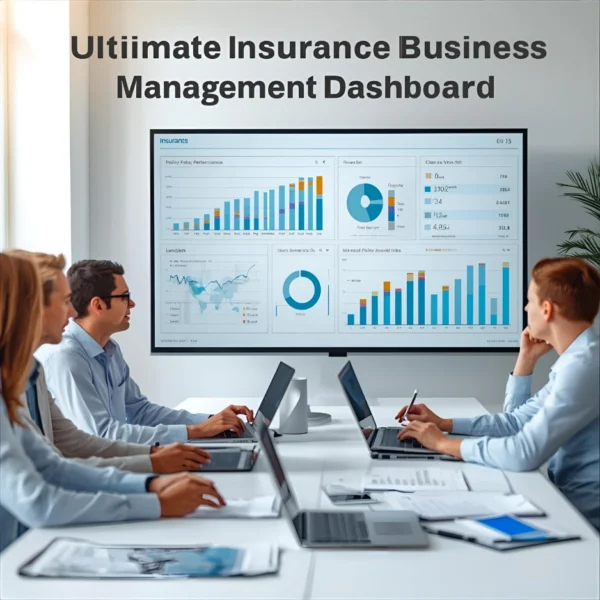 Ultimate insurance business management Dashboard